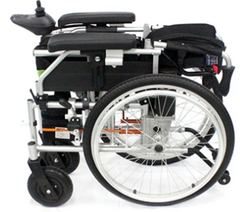 Cruz powerchair folded