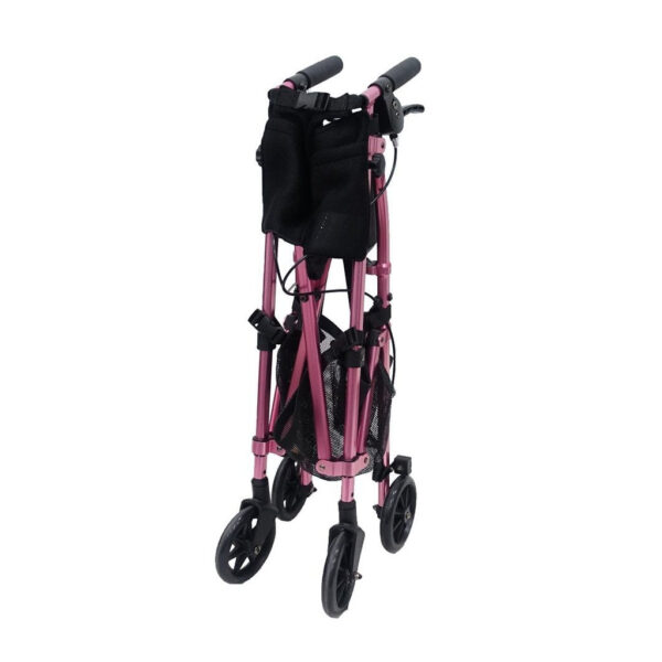 EZ Fold-N-Go Rollator (Black Walnut) - Image 2