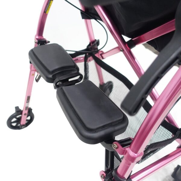 EZ Fold-N-Go Rollator (Black Walnut) - Image 3