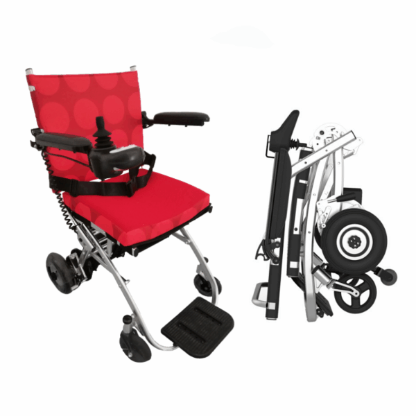 Nissin UL30 Ultra Lightweight Folding Powerchair